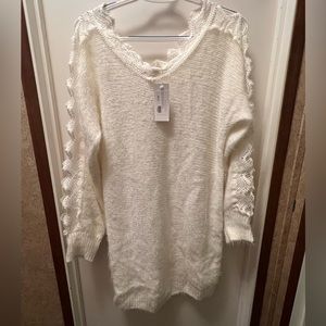 White long top size medium